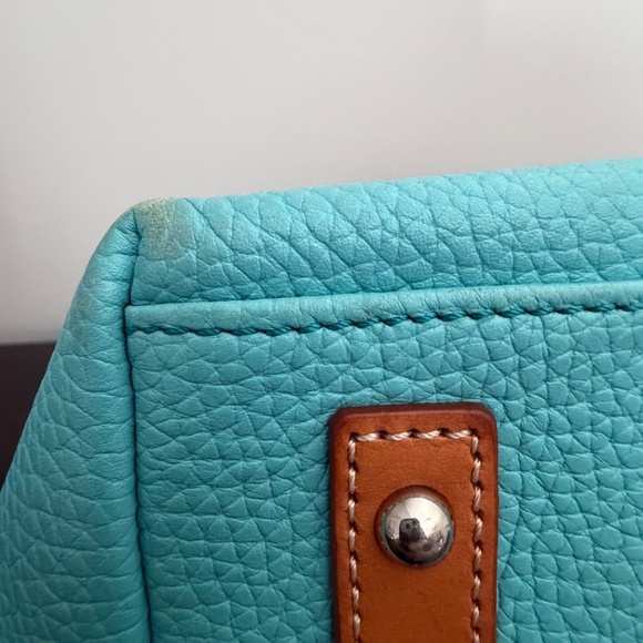 Dooney & Bourke Patterson Paige Sac Hobo Shoulder Bag Calypso Turquoise - Picture 13 of 16